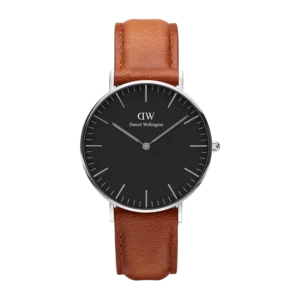 Classic Durham Black Silver 36mm