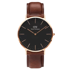 Classic St Mawes Black Rose Gold