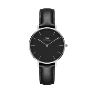 Đồng Hồ Nữ Petite Sheffield Black Silver DW00100180