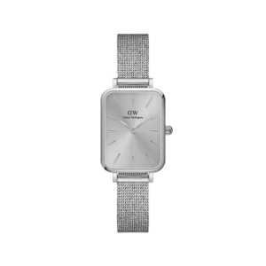 Quadro Pressed Unitone Silver